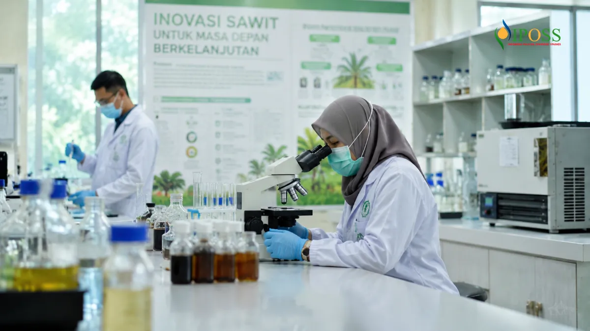 Ilustrasi riset sawit